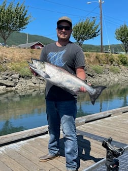 Chinook Salmon Fishing in Garibaldi, Oregon