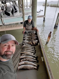 Redfish Fishing in San Leon, Texas