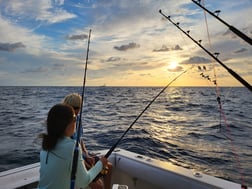 Fishing in Wanchese, North Carolina