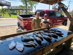 Flounder, Redfish, Speckled Trout / Spotted Seatrout Fishing in Yscloskey, Louisiana