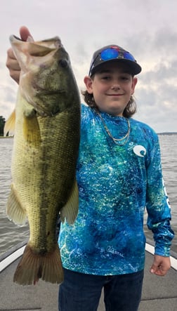 Largemouth Bass fishing in Lake Fork, Texas