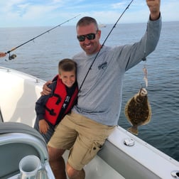 Flounder fishing in Stone Harbor, New Jersey