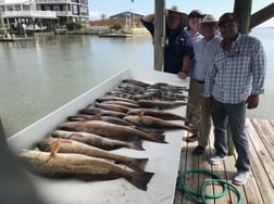 Fishing in Port O'Connor, Texas