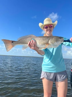 Redfish fishing in Port O'Connor, Texas