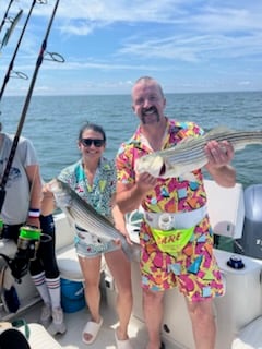 Fishing in Dennis, Massachusetts