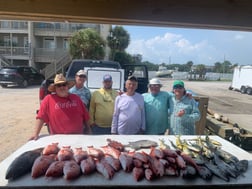 Redfish fishing in Pensacola, Florida