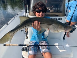 Snook fishing in Palm Beach, Florida, USA