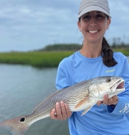 Redfish fishing in Beaufort, North Carolina