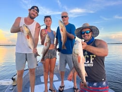 Redfish fishing in Crystal River, Florida