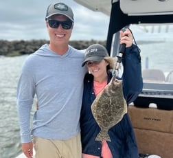 Redfish fishing in Little River, South Carolina