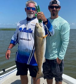 Redfish fishing in Buras, Louisiana