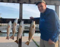 Black Drum Fishing in Aransas Pass, Texas