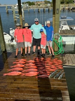 Amberjack, Kingfish, Red Snapper Fishing in Freeport, Texas