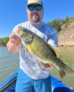 Largemouth Bass Fishing in Graford, Texas