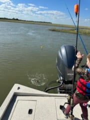 Fishing in Freeport, Texas