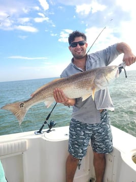 Redfish Fishing in Galveston, Texas