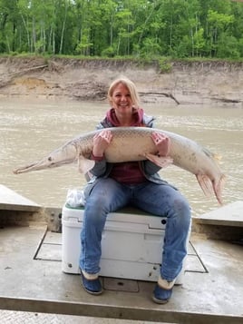 Alligator Gar Fishing in Corsicana, Texas