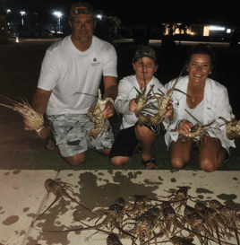 Lobster Fishing in Islamorada, Florida