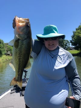 Largemouth Bass Fishing in Lake Fork, Texas