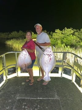 Night Time Flounder Gigging