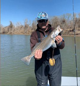 Speckled Trout Fishing in Bay City, Texas