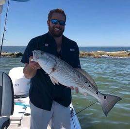 Redfish Fishing in San Leon, Texas