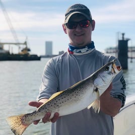 Speckled Trout Fishing in Galveston, Texas