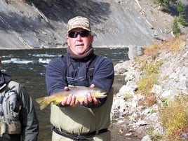 Flyfishing the Firehole