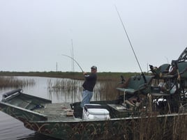 Full Day Airboat Redfishing