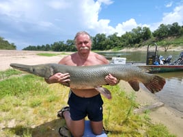 World Record Alligator Gar