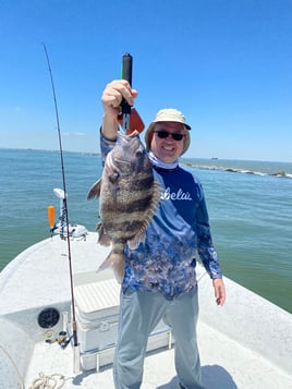 Sheepshead Fishing in Texas City, Texas