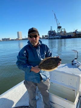 Flounder Fishing in Texas City, Texas