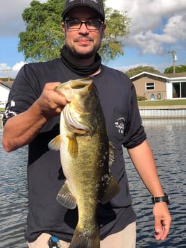 Largemouth Bass Fishing in Delray Beach, Florida