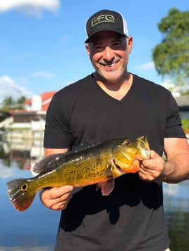 Peacock Bass Fishing in Delray Beach, Florida