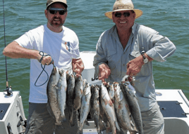 Speckled Trout Fishing in Galveston, Texas