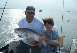 Redfish Fishing in Galveston, Texas