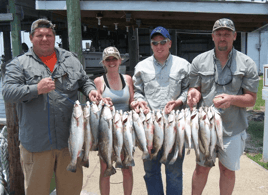 Speckled Trout Fishing in Galveston, Texas