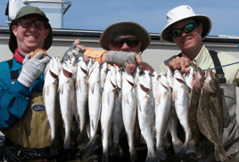 Flounder, Speckled Trout Fishing in Galveston, Texas