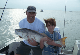 Redfish Fishing in Galveston, Texas