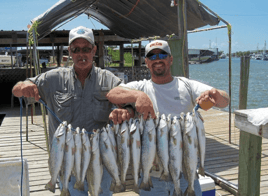 Speckled Trout Fishing in Galveston, Texas