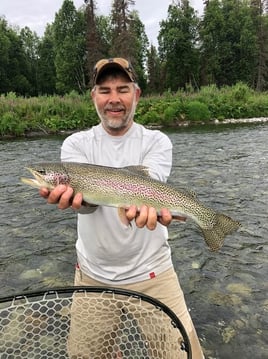 Rainbow Trout Fishing in Talkeetna, Alaska