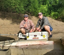 Alligator Gar Fishing in Corsicana, Texas