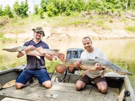 Alligator Gar Fishing in Corsicana, Texas