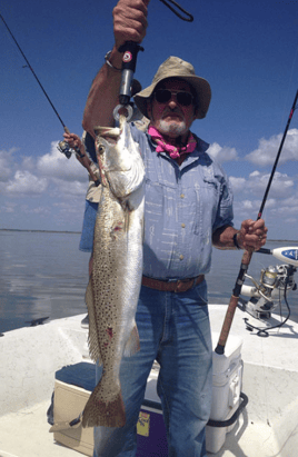 Speckled Trout Fishing in Aransas Pass, Texas