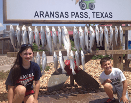 Redfish, Speckled Trout Fishing in Aransas Pass, Texas