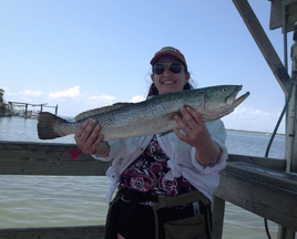 Speckled Trout Fishing in Aransas Pass, Texas