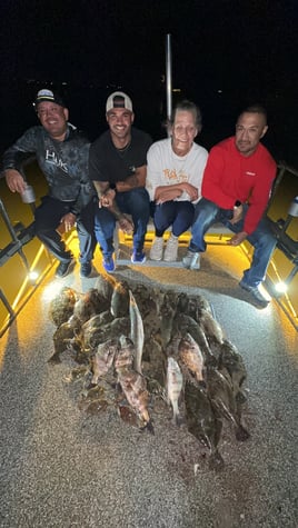 Flounder, Sheepshead Fishing in Galveston, Texas