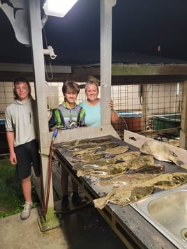 Flounder Fishing in Port O'Connor, Texas