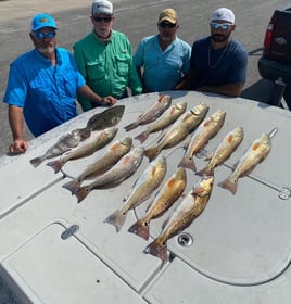 Black Drum, Flounder, Redfish Fishing in Rockport, Texas