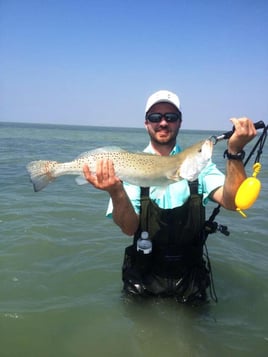 Speckled Trout Fishing in Port O'Connor, Texas